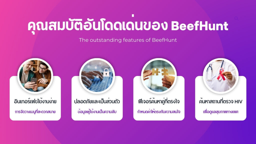 คุณสมบัติเด่นของ BeefHunt