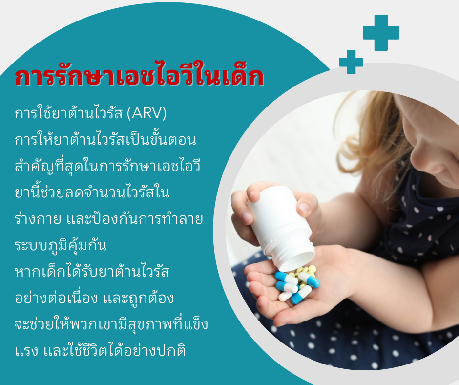 การรักษาเอชไอวีในเด็ก